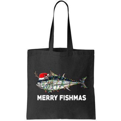 Merry Fishmas Funny Fish Fishing Fisherman Christmas Xmas Bag