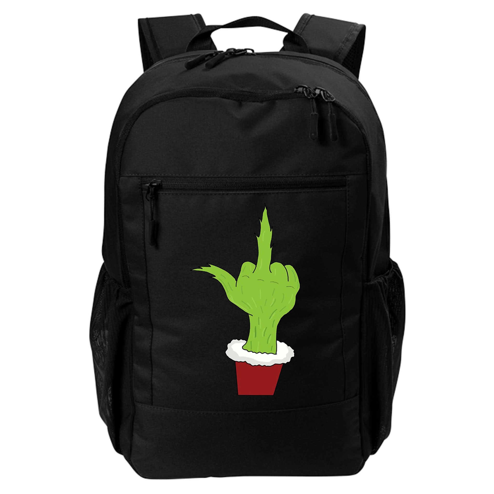 Middle Finger Funny Holiday Backpack