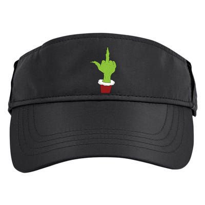 Middle Finger Funny Holiday Adult Drive Performance Visor
