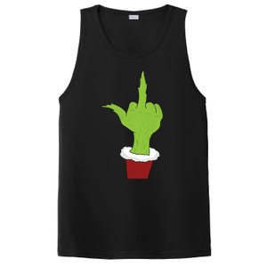 Middle Finger Funny Holiday PosiCharge Competitor Tank