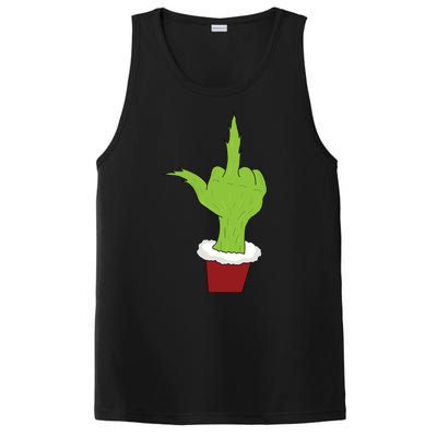 Middle Finger Funny Holiday PosiCharge Competitor Tank