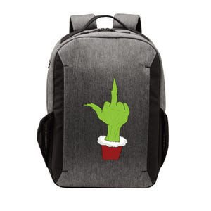 Middle Finger Funny Holiday Vector Backpack