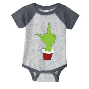 Middle Finger Funny Holiday Infant Baby Jersey Bodysuit