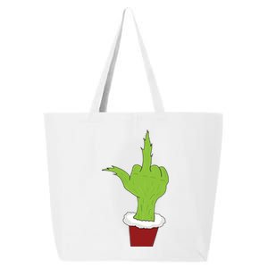 Middle Finger Funny Holiday 25L Jumbo Tote