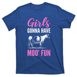 Moo Fun Farmhands Cool Gift T-Shirt