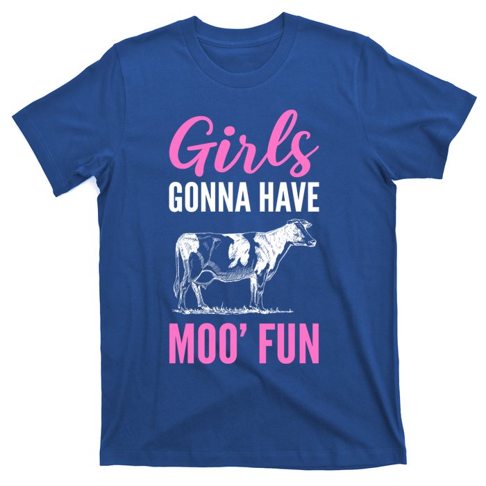 Moo Fun Farmhands Cool Gift T-Shirt