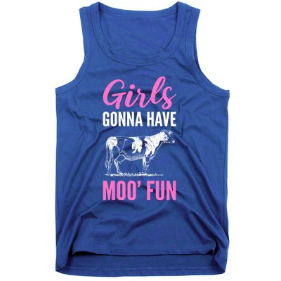 Moo Fun Farmhands Cool Gift Tank Top