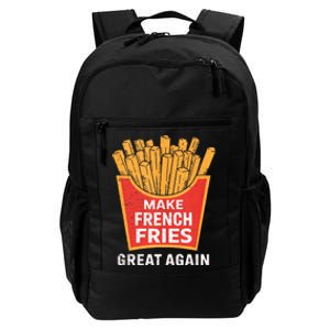 Make French Fries Great Again Donald Trump 2024 French Fry Daily Commute Backpack