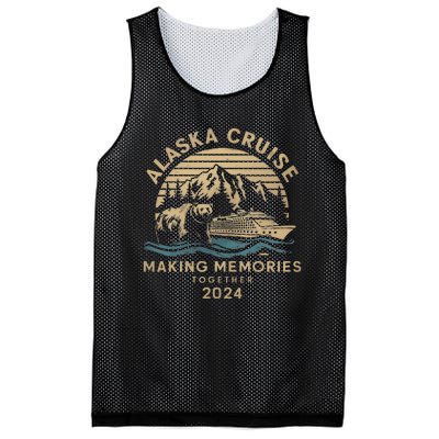 Matching Family Friends And Group Alaska Cruise 2024 Mesh Reversible Basketball Jersey Tank