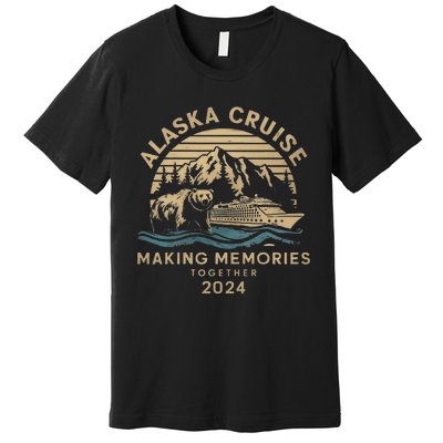 Matching Family Friends And Group Alaska Cruise 2024 Premium T-Shirt