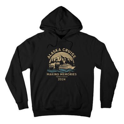 Matching Family Friends And Group Alaska Cruise 2024 Tall Hoodie