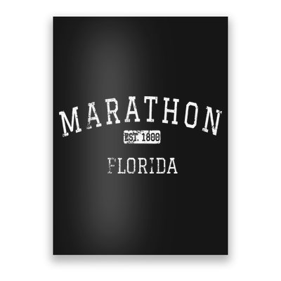 Marathon Florida FL Vintage Poster