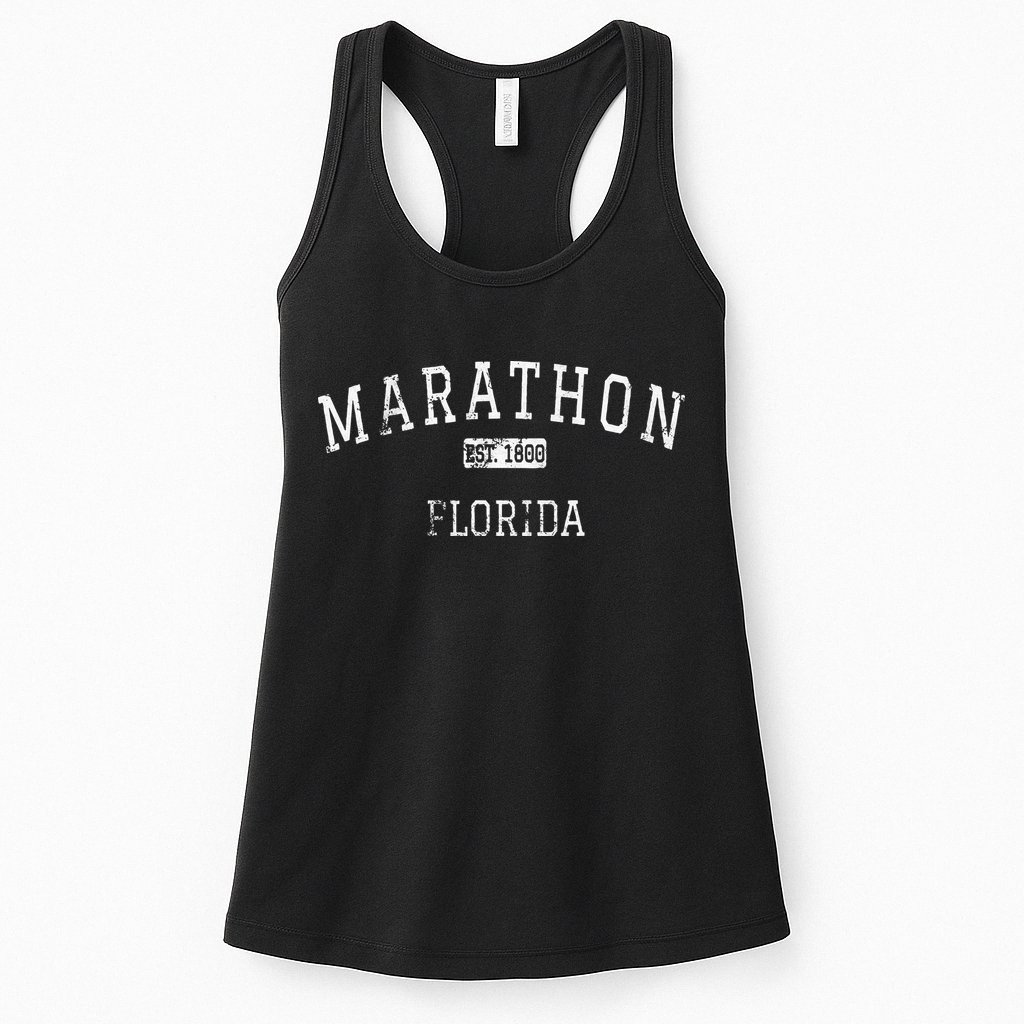 Marathon Florida FL Vintage Womens Tank Top
