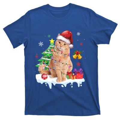 Meowy Feline Festivities Merry Catmas Christmas Cat Cute Gift T-Shirt