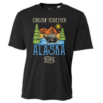 Matching Family Friends Group Alaska Cruise Together 2024 Cooling Performance Crew T-Shirt