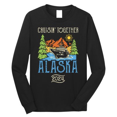 Matching Family Friends Group Alaska Cruise Together 2024 Long Sleeve Shirt