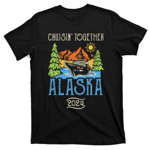 Matching Family Friends Group Alaska Cruise Together 2024 T-Shirt