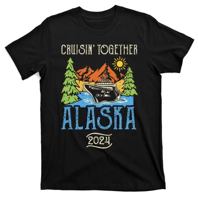 Matching Family Friends Group Alaska Cruise Together 2024 T-Shirt