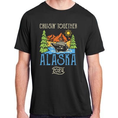 Matching Family Friends Group Alaska Cruise Together 2024 Adult ChromaSoft Performance T-Shirt