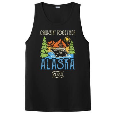 Matching Family Friends Group Alaska Cruise Together 2024 PosiCharge Competitor Tank