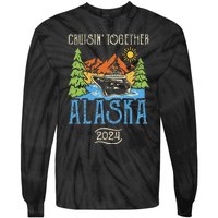 Matching Family Friends Group Alaska Cruise Together 2024 Tie-Dye Long Sleeve Shirt