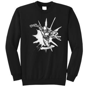 Marvel Fantastic Four Silver Surfer Speed Epic Logo Sweatshirt