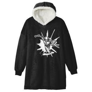 Marvel Fantastic Four Silver Surfer Speed Epic Logo Hooded Wearable Blanket