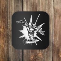 Marvel Fantastic Four Silver Surfer Speed Epic Logo Coaster