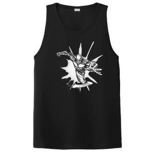 Marvel Fantastic Four Silver Surfer Speed Epic Logo PosiCharge Competitor Tank