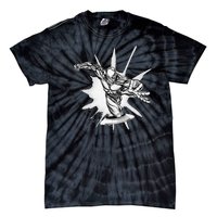 Marvel Fantastic Four Silver Surfer Speed Epic Logo Tie-Dye T-Shirt