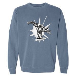 Marvel Fantastic Four Silver Surfer Speed Epic Logo Garment-Dyed Sweatshirt