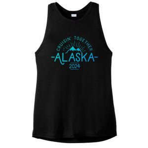 Matching Family Friends And Group Alaska Cruise 2024 Gift Ladies PosiCharge Tri-Blend Wicking Tank