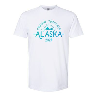 Matching Family Friends And Group Alaska Cruise 2024 Gift Softstyle® CVC T-Shirt