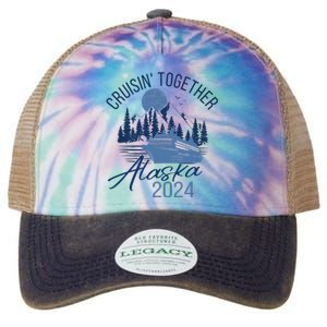 Matching Family Friends And Group Alaska Cruise 2024 Trip Legacy Tie Dye Trucker Hat