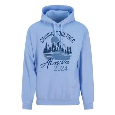 Matching Family Friends And Group Alaska Cruise 2024 Trip Unisex Surf Hoodie