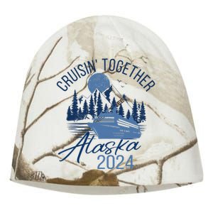 Matching Family Friends And Group Alaska Cruise 2024 Trip Kati - Camo Knit Beanie