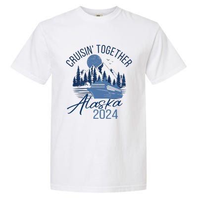 Matching Family Friends And Group Alaska Cruise 2024 Trip Garment-Dyed Heavyweight T-Shirt