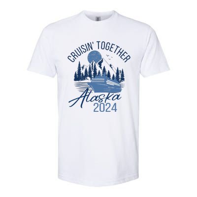 Matching Family Friends And Group Alaska Cruise 2024 Trip Softstyle CVC T-Shirt