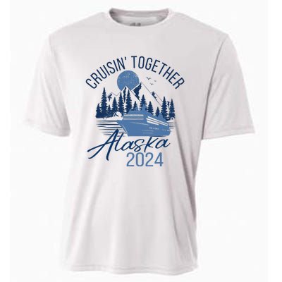 Matching Family Friends And Group Alaska Cruise 2024 Trip Cooling Performance Crew T-Shirt