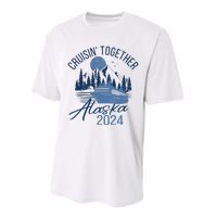 Matching Family Friends And Group Alaska Cruise 2024 Trip Performance Sprint T-Shirt