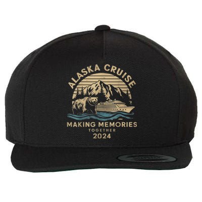 Matching Family Friends And Group Alaska Cruise 2024 Great Gift Wool Snapback Cap