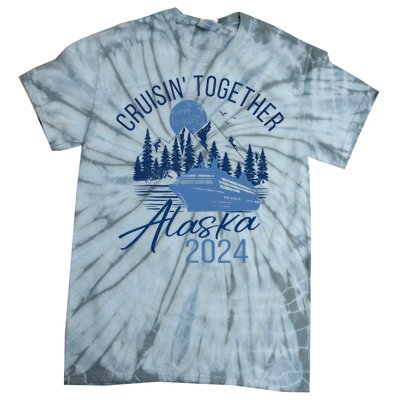 Matching Family Friends And Group Alaska Cruise 2024 Trip Tie-Dye T-Shirt