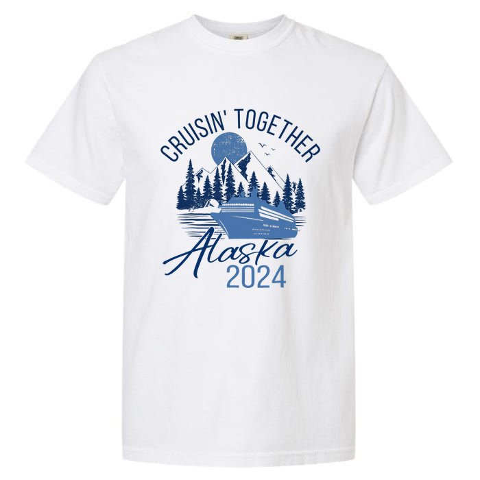 Matching Family Friends And Group Alaska Cruise 2024 Trip Garment-Dyed Heavyweight T-Shirt