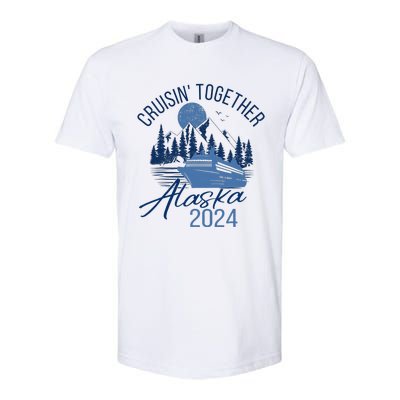 Matching Family Friends And Group Alaska Cruise 2024 Trip Softstyle CVC T-Shirt