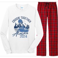 Matching Family Friends And Group Alaska Cruise 2024 Trip Long Sleeve Pajama Set