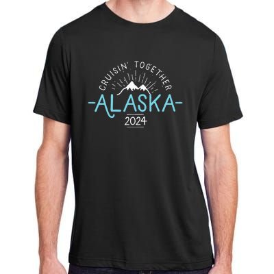 Matching Family Friends And Group Alaska Cruise 2024 Adult ChromaSoft Performance T-Shirt