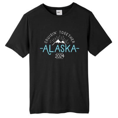 Matching Family Friends And Group Alaska Cruise 2024 Tall Fusion ChromaSoft Performance T-Shirt