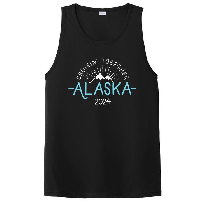 Matching Family Friends And Group Alaska Cruise 2024 PosiCharge Competitor Tank