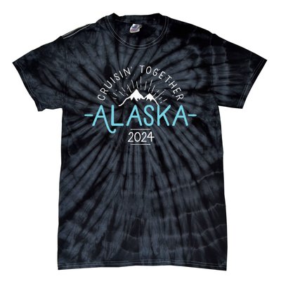 Matching Family Friends And Group Alaska Cruise 2024 Tie-Dye T-Shirt