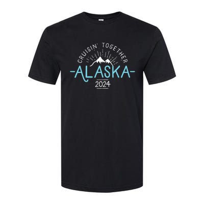 Matching Family Friends And Group Alaska Cruise 2024 Softstyle CVC T-Shirt